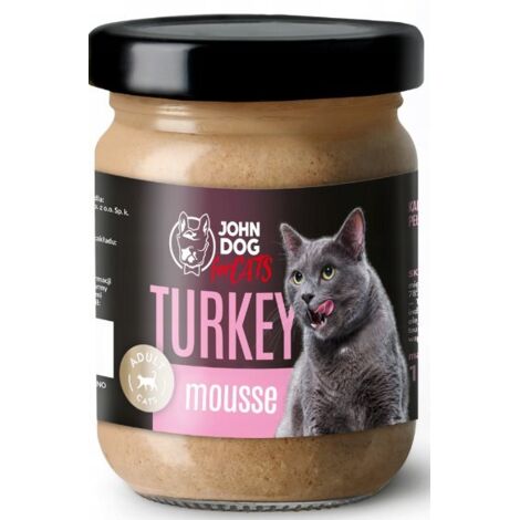 JD para gatos  Adultos  Comida húmeda mousse 100 g - Mousse de pavo 100 g