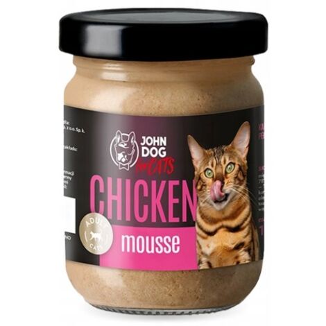 JD per gatti  Adulto  Mousse di cibo umido 100 g - Mousse di pollo 100 g
