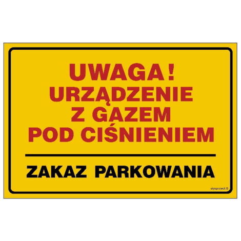 JD020 Achtung Druckgasgerät - mit