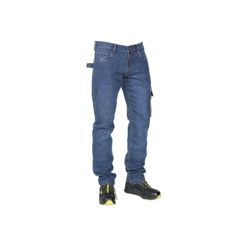 Jean de travail homme Beta 7528 - Bleu clair - 44 - Jambes standards