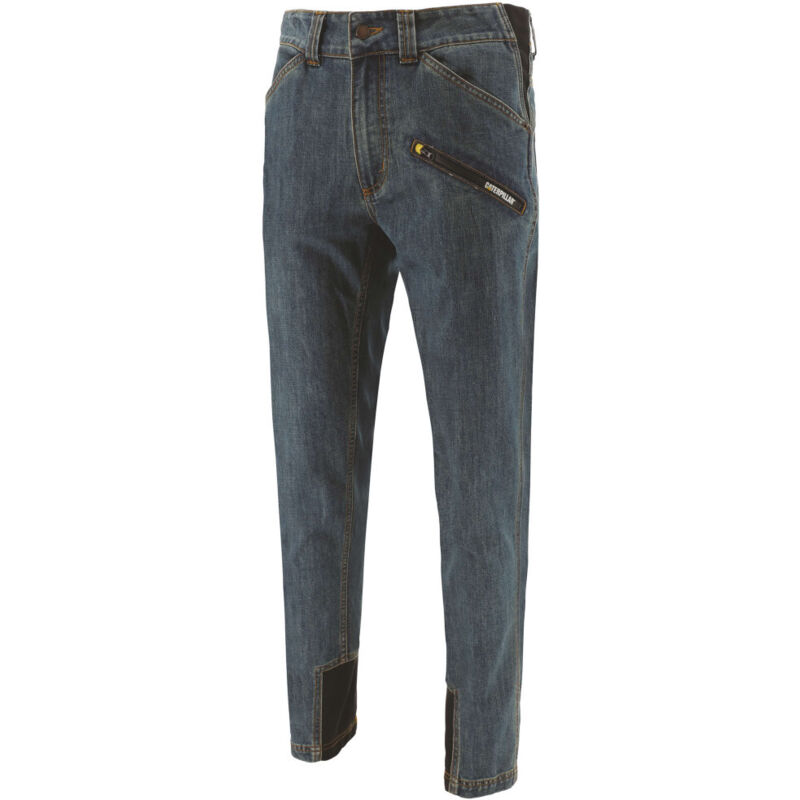 Caterpillar - Jean de travail multipoche stretch trades denim Denim 46