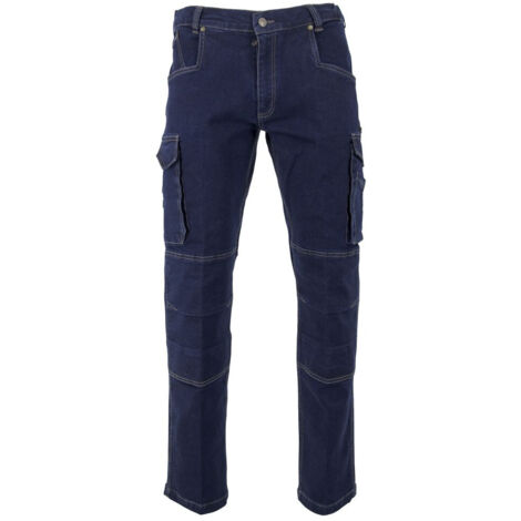 Jean's bleu BARIL multipoches en denim stretch LMA - plusieurs modèles disponibles