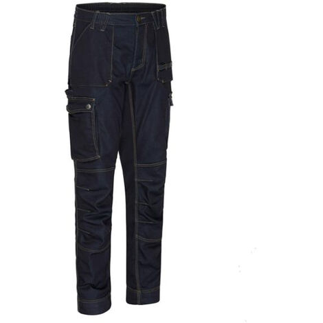 Jean de travail homme Stanmore DDT1007 - Blue Denim - vente