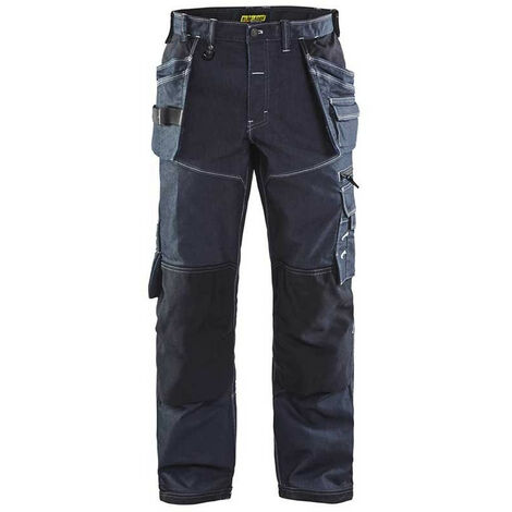Jean de travail X1900 Artisan Cordura Stretch BLAKLADER 1960 - Bleu foncé - 48 - Jambes standards