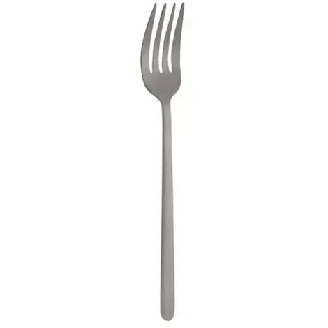 Jean Dubost Anuradha Satine set de 6 fourchettes de table inox satin 3,5 mm