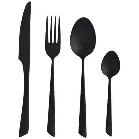 JEAN DUBOST - BLACK FINISHMENAGERE 16PCES DELTANR
