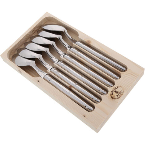 JEAN DUBOST COFFRET 6 CUILLERES TABLE LAGUIOLE INO L0060251L06018
