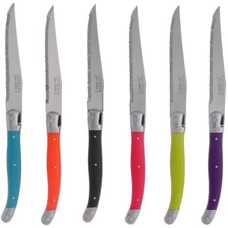 JEAN DUBOST - Coffret couteau à steak Tonic Mix Laguiole - lot de 6