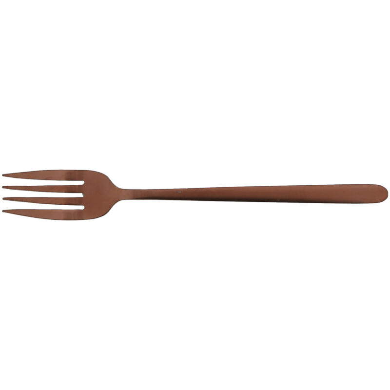 Jean Dubost - Fourchette de table Anuradha cuivre (lot de 6) Jean Dubost - Fourchette de table Anuradha cuivre (lot de 6)