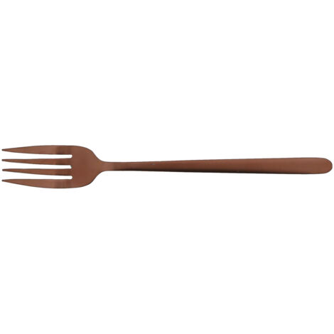 Jean Dubost - Fourchette de table Anuradha cuivre (lot de 6)