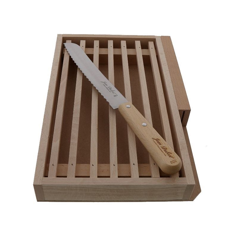 Planche a pain ramasse miettes + couteaux - Jean Dubost