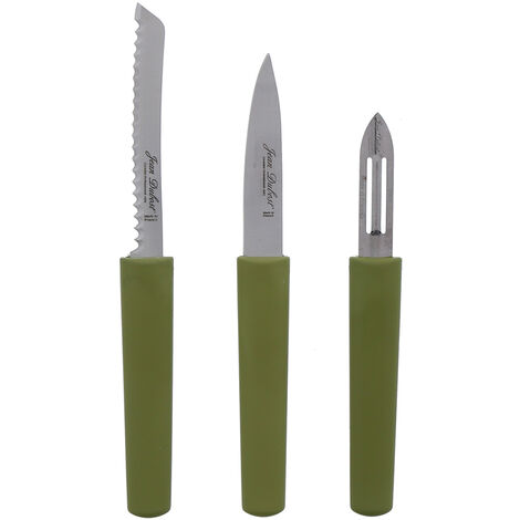 1PC vert foncé - Couteau à éplucher, éplucheur de fruits, râpe à carottes  pour trancheur de légumes, Type de
