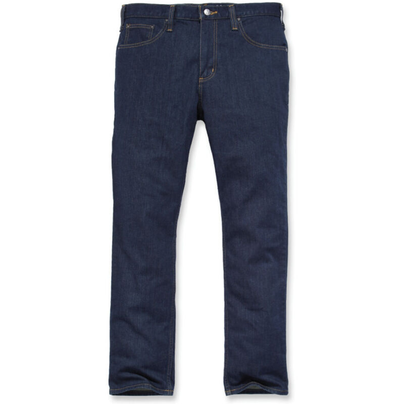 JEAN DROIT FUSELÉ RUGGED FLEX Bleu - 491 - CARHARTT - 102807 42