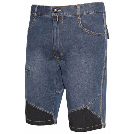 Jeans Bermuda da lavoro Industrial Starter Issa line Extreme - XXL - Blue Jeans