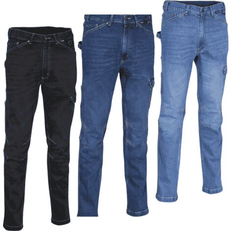 Jeans da Lavoro Cofra Paradas Blue Scuro 52