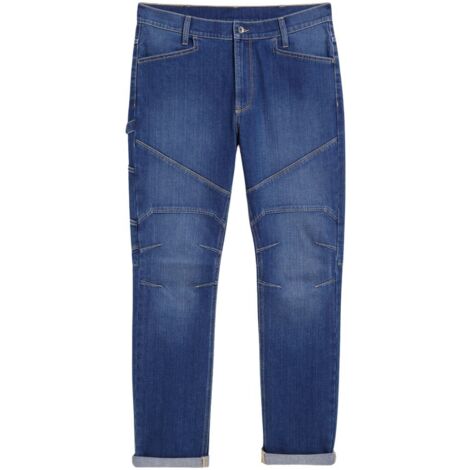 Jeans da lavoro Diadora Utility PANT Stone Ergo Stretch - XXXL - Blue Jeans