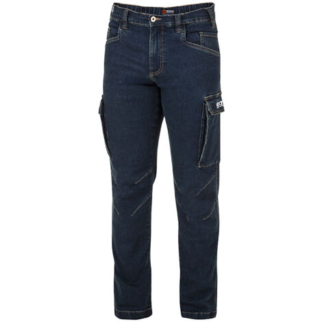 Jeans da lavoro elasticizzati Sparco Dallas multitasche - XL