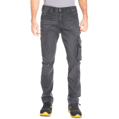 Jeans da lavoro neri taglia 52