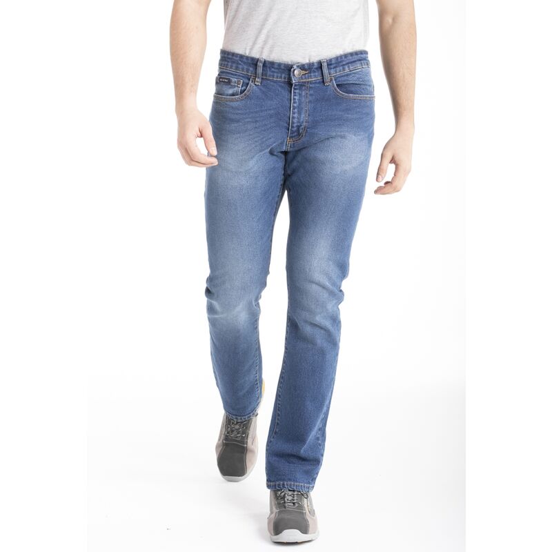 Rica Lewis - Jeans de travail coupe droite denim extra lourd brossé stretch - 44