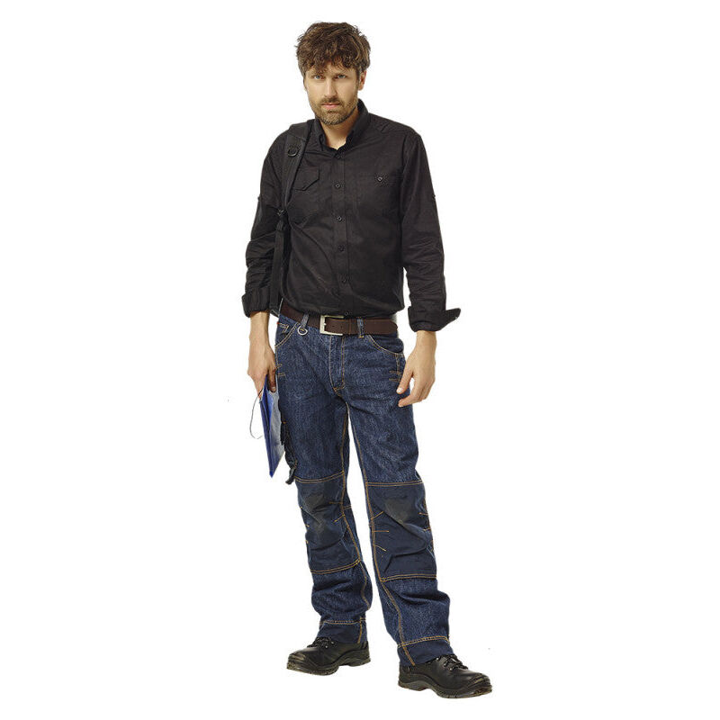 Jean de travail HEROCK Kronos bleu foncé