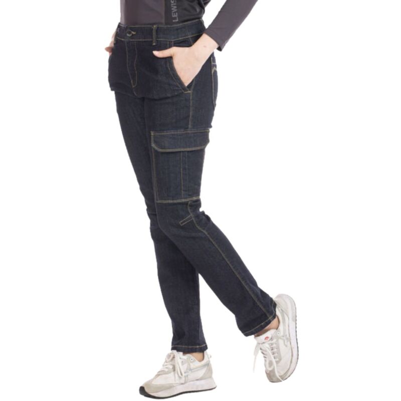 Pantalon de travail femme Rica Lewis Bettya Bleu foncé - 46 (eu)