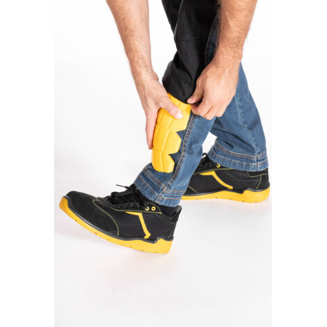 Jeans de travail stretch avec emplacement genouillères JOBPRO - BLEU, 46