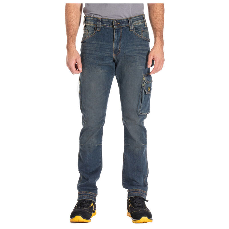 Rica Lewis Jobdy pantalon de travail en jean sale - 50 (EU)