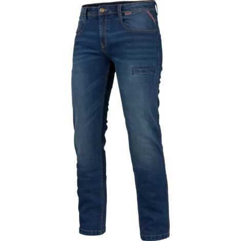 PLENTYTOP Pantalon De Travail Homme Jeans Skinny en Jean /à La Mode en Jean /éLastique Pantalon Baggy Homme