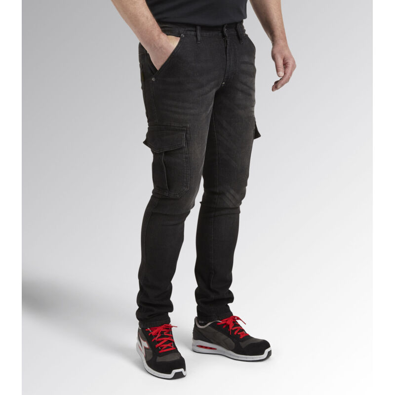 Diadora - Utility Denim Utility Jeans - 28 - Noir
