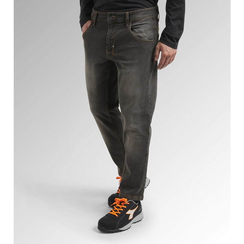 Jean de travail élastique STONE - Gris foncé XS - FR (36/38) - US (26)