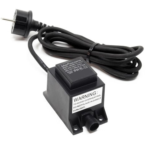 XPOTOOL Jebao JBA48V-12-1800U fuente alimentación IP44 12 V 1800 mA 21,6 VA 2 polos AC/AC