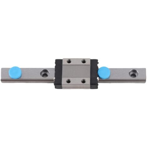Jeffergarden 1 bloc coulissant miniature LML9B pour rail linéaire de 9 mm de largeur (100 mm)