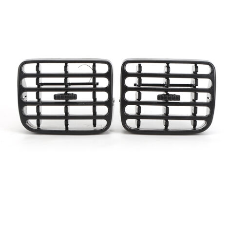 Jeffergarden 1 paire de calandre de tableau de bord de voiture avec cadre de ventilation pour CLIO MK2 1998-2006
