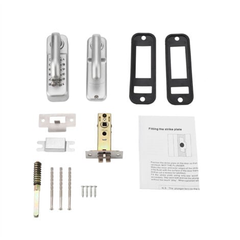 Kit De Serrure à Code Mécanique, 1 à 11 Chiffres Alliage De Zinc