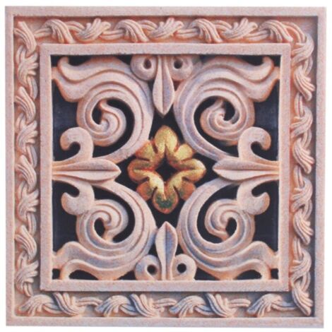 Jeffergarden 10 pièces auto-adhésif PVC carrelage sol Stickers muraux 3D décalcomanie décor à la maison 12 CM  12 CM 3