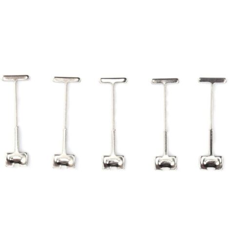 Jeffergarden 100 pièces TPins aiguilles en acier de remplacement carrelage niveleur sols murs btiment outils de Construction