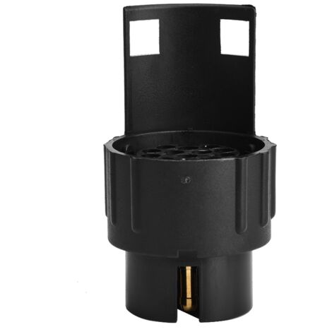 Jeffergarden 12V 7Pin à 13Pin N&S Adaptateur de prise de remorque Connecteur de convertisseur de prise pour caravane de remorque