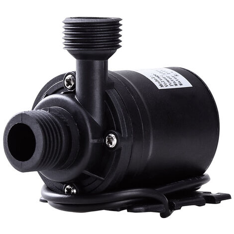 Jeffergarden 12V 800L / H Pompe à eau submersible sans balai haute performance et à faible bruit