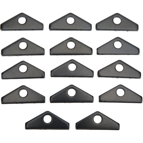 Jeffergarden 14 pièces couvercle de soupape en acier Mini onglet Kit Chrome haute résistance pour gros bloc BBC 396 427 454 502 moteur