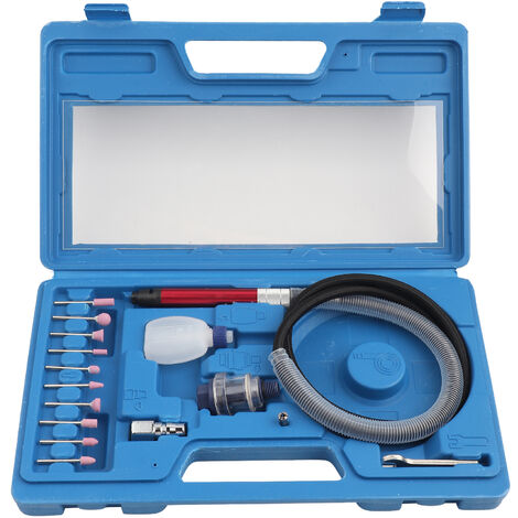 WF-005 16 pièces pneumatique meuleuse outils ensemble avec meule