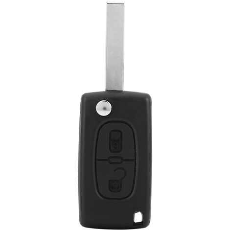 Nouveau boîtier de clé de voiture à distance Shell Entrée Fob 2 boutons  pour Peugeot 206