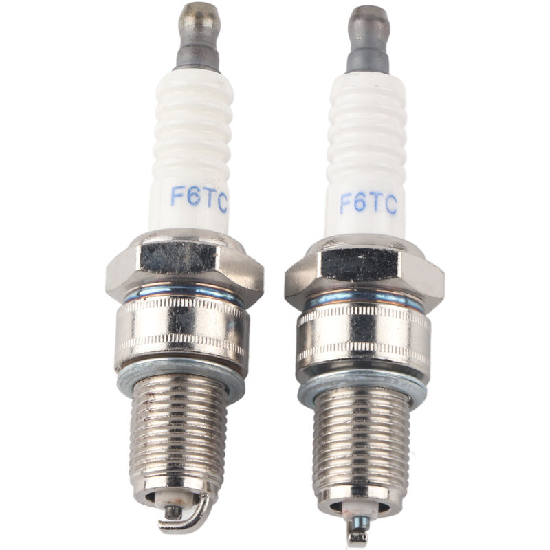 Jeffergarden 2 candele di ricambio F6RTC per tosaerba mtd 951‑10292 751‑10292 motore torcia 131‑039