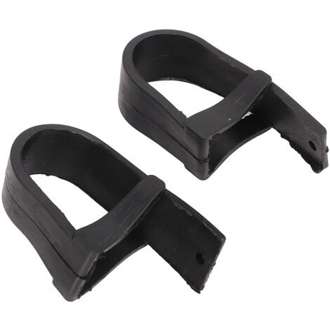 Jeffergarden 2 pièces bras oscillant chane curseur en caoutchouc noir résistant aux rayures adapté pour 110cc 125cc 140cc PIT Quad Dirt Bike ATV