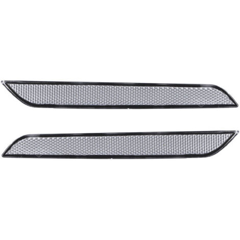 Jeffergarden 2 pièces feu de position latéral 63147187087 lampe réflecteur de pare-chocs avant pour E71/X6/E70/X5MWhite