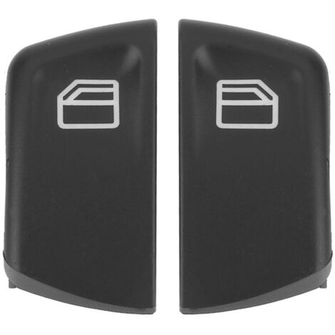 Jeffergarden 2pcs couvercles de bouton de commutation de fenêtre de voiture pour Mercedes Vito Viano W639 Sprinter II 906 2003‑2013 807624374022