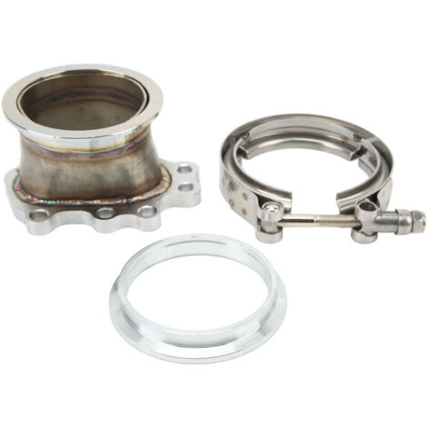Jeffergarden 3 pièces Turbo bride 8 boulons forte étanchéité étanche bride bride adaptateur adapté pour Garrett T25 T28 GT25 GT28 à 3in