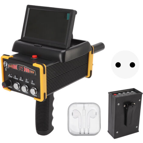 HOARLICN Metalldetektor Profi - Hochpräziser Gold Detektor Mit 30m Tiefe & 2000mAh Akku