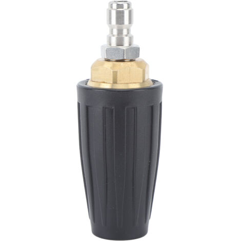 Jeffergarden 3000PSI Pressure Washer Rotating Turbo Nozzle Quick Connect 360 Degree Rotation Tip 1/4in 040