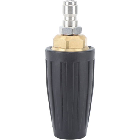 Jeffergarden 3000PSI Pressure Washer Rotating Turbo Nozzle Quick Connect 360 Degree Rotation Tip 1/4in 040