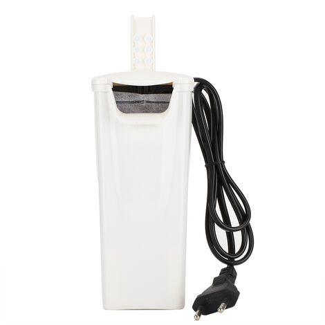 Jeffergarden 3W Mini cascade intégré filtre pompe poissons tortues réservoir faible niveau d'eau Purification muet ue 100240V (prise ue)
